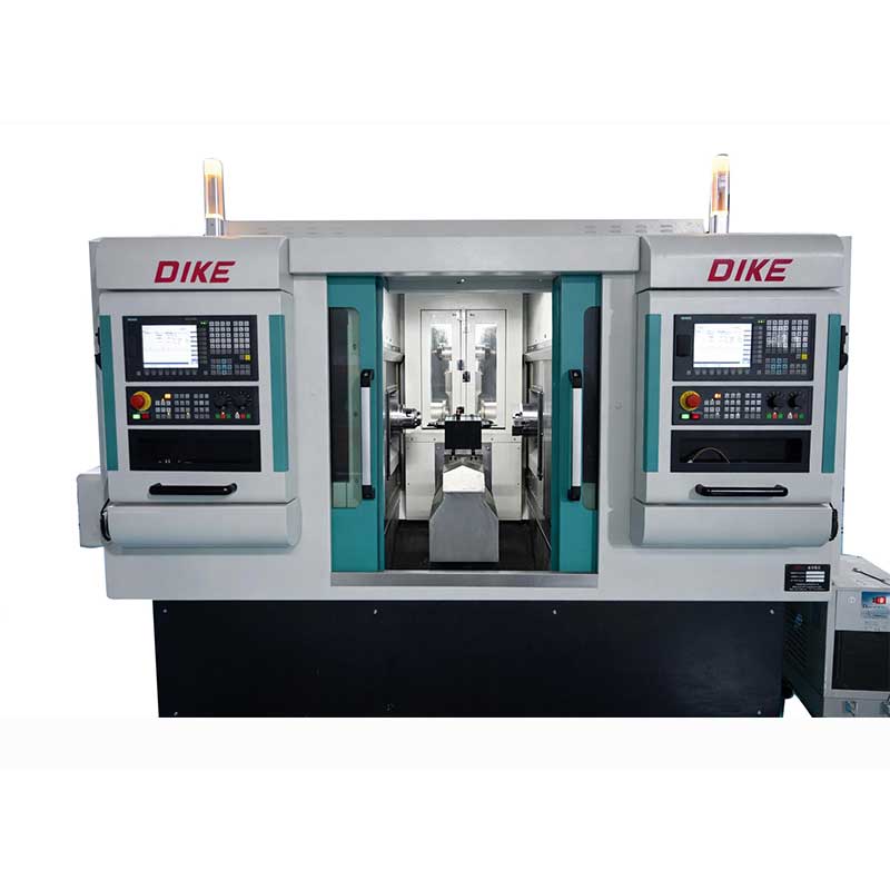 Mesin Bubut CNC Spindel Ganda Ringkas